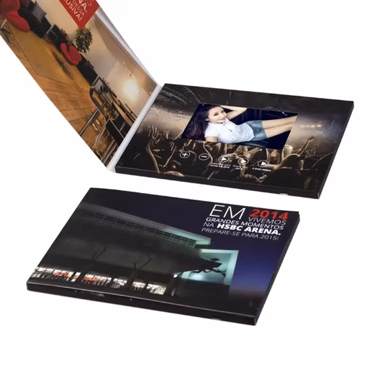 Видеопоздравительные открытки с 7-дюймовым TFT ЖК-экраном